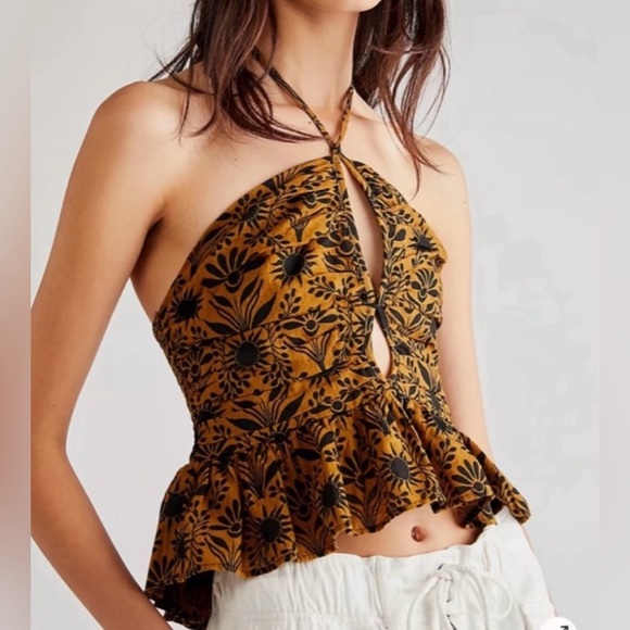 FREE PEOPLE Dandelion Halter Top - Picture 7 of 8